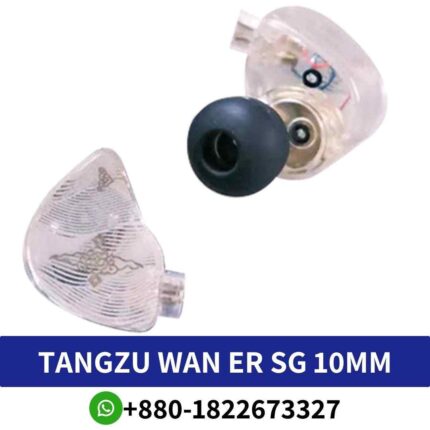 TANGZU 10MM Earphone High-performance 10mm dynamic driver for exceptional audio quality and comfort. Wan er sg 10MM earphone shop in bd