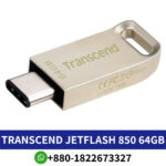 TRANSCEND JetFlash 850 64GB USB 3.1 Type-C pen drive