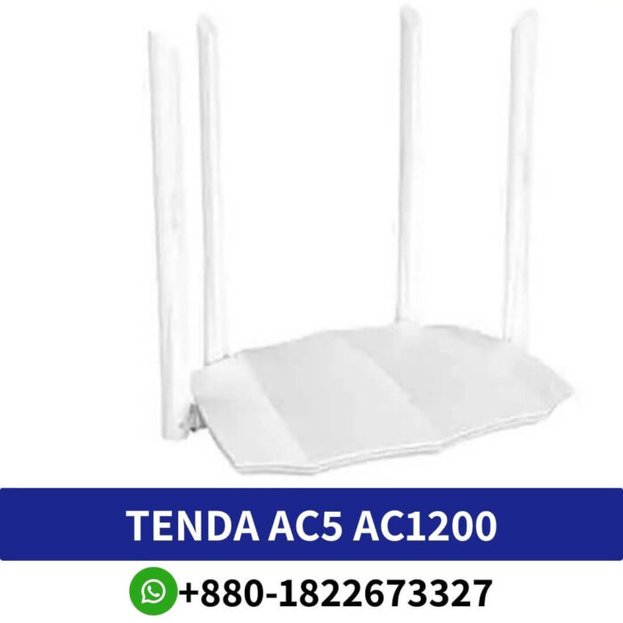 Tenda AC5 AC1200 Smart Dual-Band WIFI Router Price In Bangladesh AC1200 Smart Dual-Band WIFI Router Price In Bangladesh, Dual-Band WIFI Router Price In Bangladesh, Dual-Band WIFI Router Price In Bangladesh, Smart Dual-Band WIFI Router Price In Bangladesh,