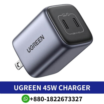 UGREEN 45W USB C Wall Charger Nexode GaN PD Fast Charger