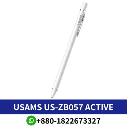 USAMS US-ZB057 Active Capacitive Stylus Pen with Pen Clip Price In Bangladesh, USAMS US-ZB057 Active Price In Bangladesh, US-ZB057 Active Capacitive Price At BD, USAMS US-ZB057 Capacitive Stylus Pen Price In Bangladesh, USAMS US-ZB057 Active Capacitive Stylus Pen, USAMS US-ZB057 Active Touch Screen Capacitive Stylus ,