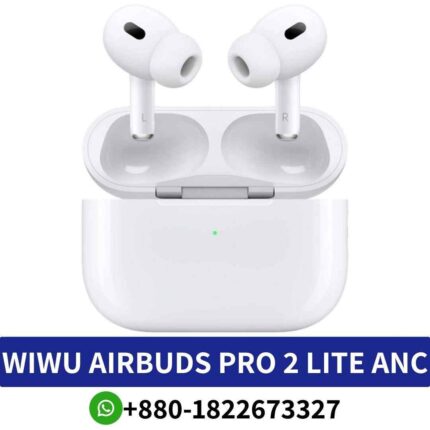 WIWU AIRBUDS PRO 2_ Bluetooth earbuds with HD sound, noise cancelling, and ultra-long battery life. Airbuds-Pro-2-Lite-Anc Shop in Bd