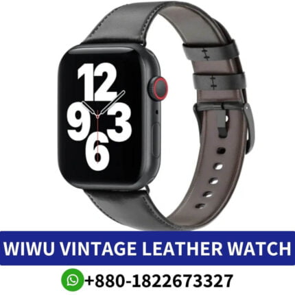 WIWU Vintage Crazy Horse Leather Watch