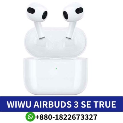 WiWU Airbuds 3 SE True Wireless Earbuds offer convenience and versatility for your listening needs. WIWU Airbuds 3 Se shop in Bd