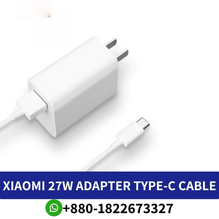 XIAOMI 27W USB Adapter with Type-C Cable