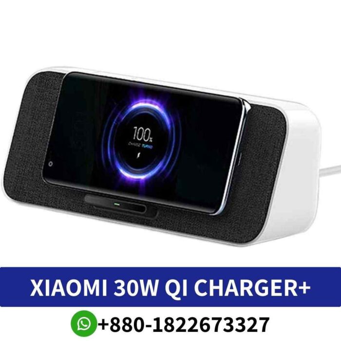 XIAOMI 30W-QI Wireless Speaker, XMWXCLYYX01ZM, crafted from durable ABS,PC materials to ensure longevity shop in bd Bluetooth speaker