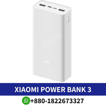 Xiaomi Power Bank 3 30000mAh Type C 18W Fast Charging Price In Bangladesh, Xiaomi Power Bank 3 30000mAh Type C Price At Bd , Power Bank 3 30000mAh Type C Price BD, 30000mAh Type C 18W Fast Charging Price At Bangladesh, Xiaomi Power Bank Type C Price At BD,