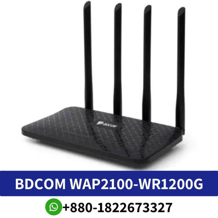 BDCOM WAP2100-WR1200G 1200mbps Dual band Gigabit Wifi Router Price In Bangladesh, 1200mbps Dual band Gigabit Wifi Router Price In Bangladesh, WAP2100-WR1200G 1200mbps Dual band Gigabi price In BD, WR1200G 1200mbps Dual band Gigabit Wifi Router Price In Bangladesh, BDCOM WAP2100-WR1200G 1200mbps Dual band Price At BD,