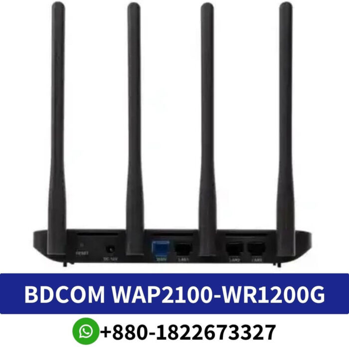 BDCOM WAP2100-WR1200G 1200mbps Dual band Gigabit Wifi Router Price In Bangladesh, 1200mbps Dual band Gigabit Wifi Router Price In Bangladesh, WAP2100-WR1200G 1200mbps Dual band Gigabi price In BD, WR1200G 1200mbps Dual band Gigabit Wifi Router Price In Bangladesh, BDCOM WAP2100-WR1200G 1200mbps Dual band Price At BD,
