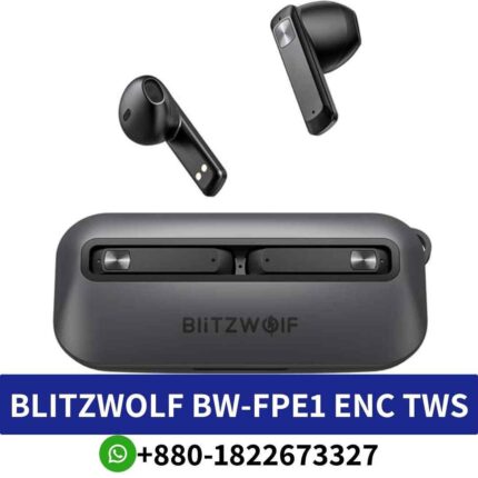 Best BLITZWOLF BW-FPE1_ ENC TWS Earbuds with Bluetooth V5.0 for superior wireless audio performance. bw-fpe1-earbuds bluetooth shop in bd