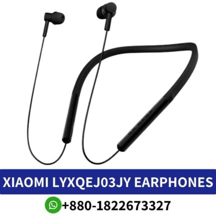 Best XIAOMI LYXQEJ03JY ABS Active Noise-cancelling Neckband bluetooth earphones, Bluetooth protocol_ A2DP, AVRCP, HFP, HSP shop near me