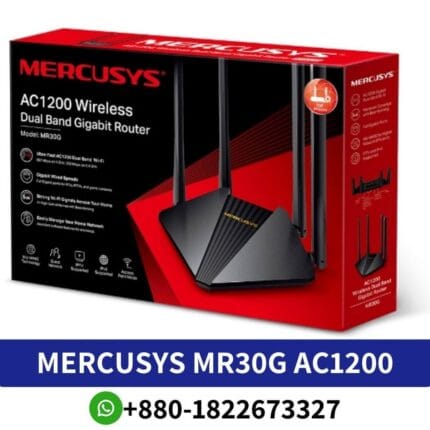 Mercusys MR30G AC1200 Wireless Dual Band Gigabit Router Price In Bangladesh, Dual Band Gigabit Router Price In Bangladesh, Wireless Dual Band Gigabit Router Price In Bangladesh, Mercusys MR30G AC1200 Wireless Dual Band Pricee In Bd, MR30G AC1200 Wireless Dual Band Gigabit Router Price In Bangladesh,