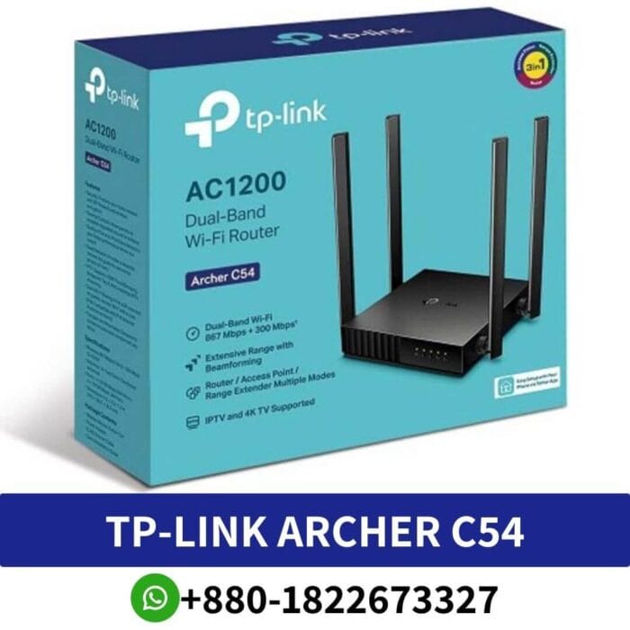 Tp-Link Archer C54 Ac1200 Dual Band 4 Antenna Mu-Mimo Beamforming Wi-Fi Router Price In Bangladesh, 4 Antenna Mu-Mimo Beamforming Wi-Fi Price At Bd, 4 Antenna Mu-Mimo Beamforming Wi-Fi Router Price In Bangladesh, C54 Ac1200 Dual Band 4 Antenna Mu-Mimo Beamforming Wi-Fi Router Price In Bangladesh, Tp-Link Archer C54 Ac1200 Dual Band Price In Bd, Archer C54 Ac1200 Dual Band 4 Antenna Mu-Mimo Beamforming Wi-Fi Router Price In Bangladesh,