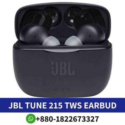 Best JBL Tune 215 TWS Wireless Earbuds, Sound Technology_ JBL Pure Bass, Connectivity_ Bluetooth 5.0 Battery_ Up to 25 hours combined playback