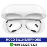 HOCO EW10 airpods Bluetooth Version_ 5.0 Shop in bd.Charging Interface_ USB-C Playtime_ Up to X hours (varies with usage) shop near me