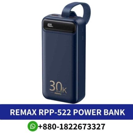 Best REMAX RPP-522 30000mah Power Bank Price in Bangladesh _ REMAX RPP-522 30000mah Fast Charging Power Bank Near me BD